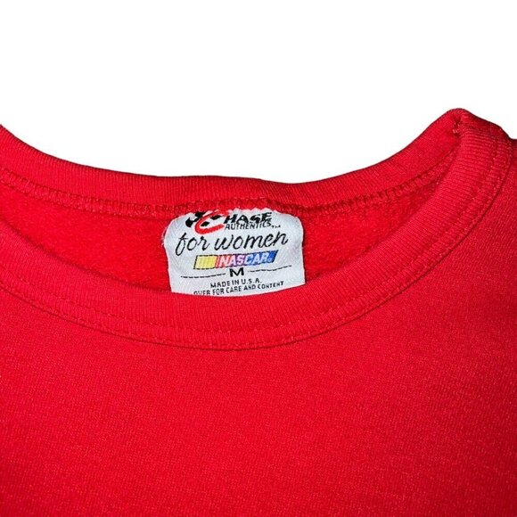 Chase Authentics Sweatshirt for Women Size Medium Red Pullover Nascar Attire - Picture 4 of 4